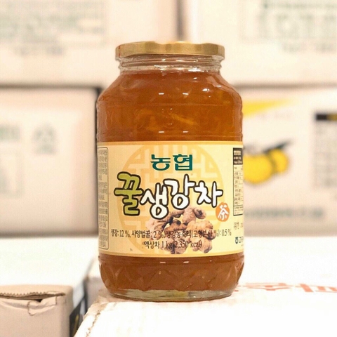 Trà gừng mật ong - Hàn Quốc lọ 1kg