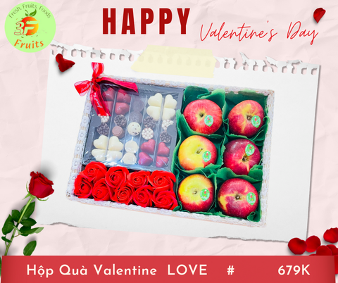 Hộp quà Valentine  LOVE