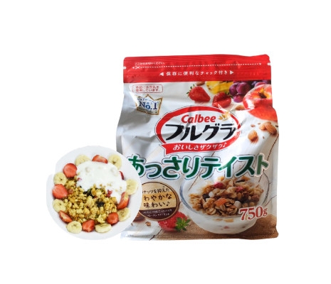 Ngũ cốc vị trái cây Calbee - Nhật Bản gói 750g