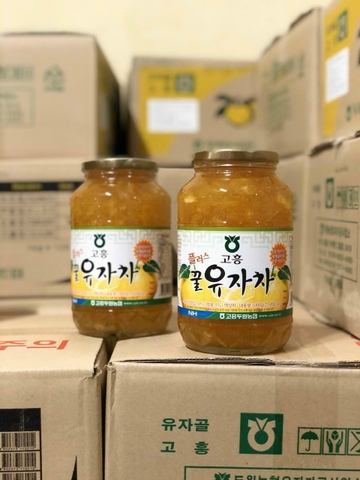Trà chanh vàng mật ong - Hàn Quốc lọ 1kg