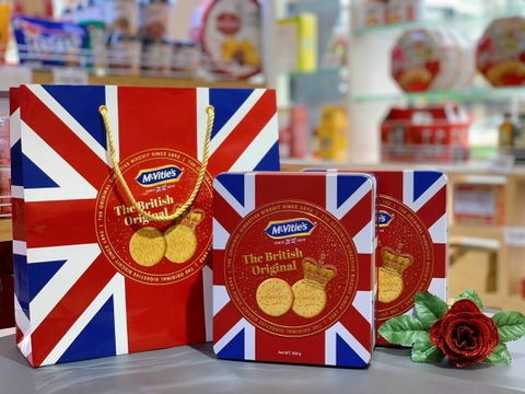 Bánh quy lúa mì Mc The British Original_England hộp 500g