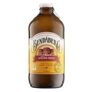 Nước ép Bundaberg Ginger Beer Diet - Úc thùng 12 chai