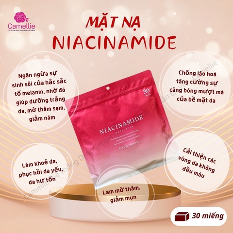 MẶT NẠ NIACINAMIDE 30 MIẾNG