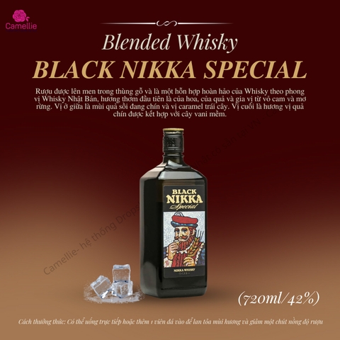 RƯỢU BLACK NIKKA SPECIAL 720 ML