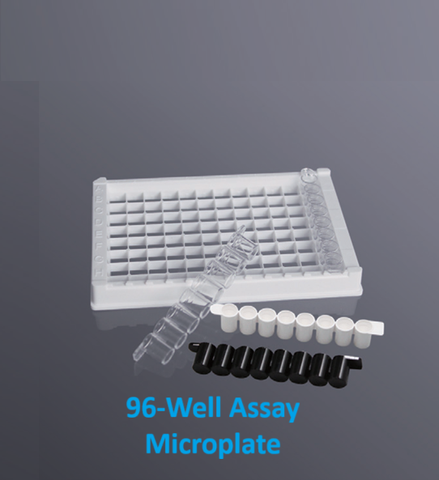 96-Giếng Strip Plates 8-well/ 12-well có thể tháo rời (96-Well Plate Strips)