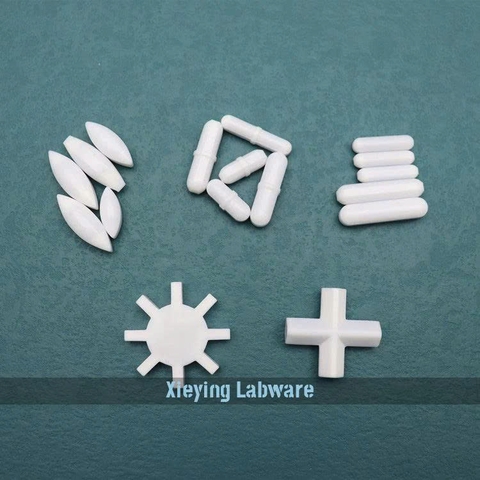 Thanh khuấy từ PTFE loại D, hình chữ thập (Magnetic Stir Bar Type D, Cross Shape)