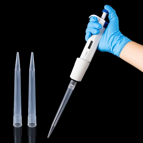 Đầu côn/ đầu típ 10ml, For Eppendorf-Brand-Gilson, 24 típ/hộp-100 típ/gói, Fcombio