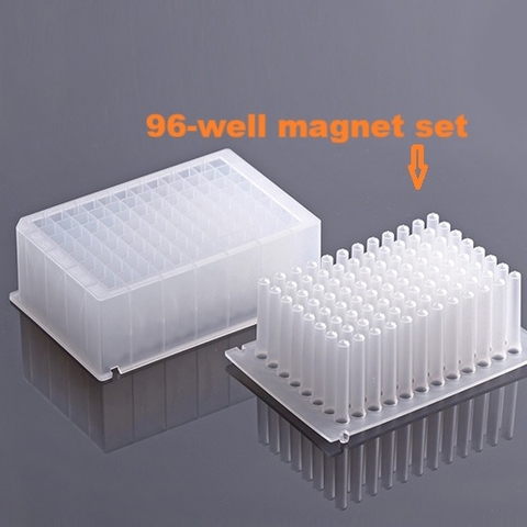 Bộ giá từ 96 giếng và giá từ 8 strip, 2 cái/pack, DNase & RNase free, Biologix