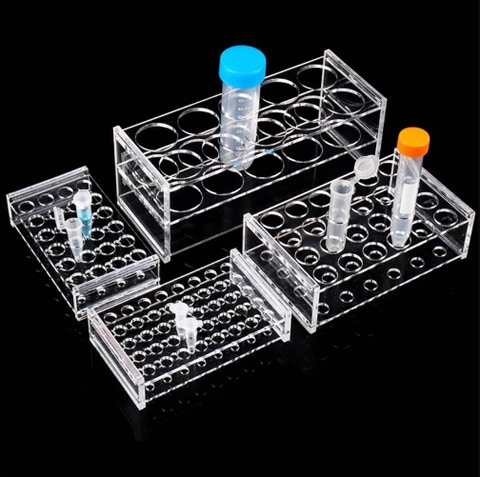 Giá/ Rack đỡ ống ly tâm 15ml, 18/40/48 vị trí (Centrifuge Tube Rack) hãng Biosharp