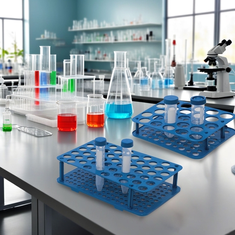 Giá/ Rack đựng ống ly tâm (Falcon) 15ml/ 50ml (PP Centrifuge Tube Racks), hãng Biologix-USA