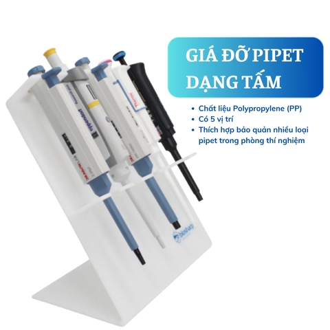 Giá đỡ pipet dạng tấm (Plate Pipette Holder), mã BS-QT-026, Hãng Biosharp