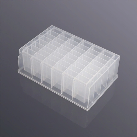 Đĩa 48 giếng đáy chữ V 4.6ml trong suốt, 5 cái/ túi (deep well plate), hãng LABSELECT