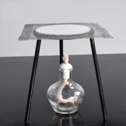 Kiềng 3 chân cho đèn cồn (Iron Tripod), bằng sắt, 1-5 cái/ hộp, dùng thí nghiệm Biosharp