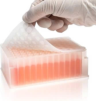 Tấm Silicon cho đĩa Deep Well 24/48/96 giếng, 5 chiếc/túi (Sealing Mat) hãng Biosharp