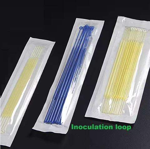 (20 chiếc) Que cấy vi sinh 1μl, 10μl, 1μl+10μl, chất liệu PS/ ABS, khử trùng EO, Fcommbio