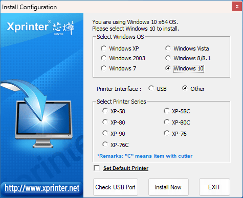 Hướng dẫn cài đặt driver cho máy in hóa đơn Xprinter