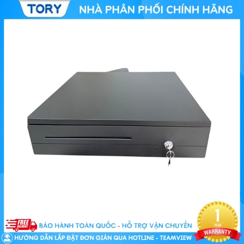 Ngăn kéo đựng tiền, két thu ngân SIZE LỚN bung tự động. Két thu ngân kết nối máy in hoá đơn, máy POS bán hàng