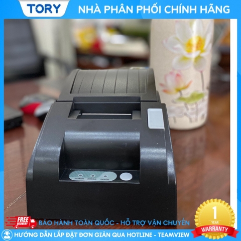 Máy in hoá đơn, in bill Xprinter GP-5890 khổ giấy 58mm kết nối USB/ WIFI bảo hành 12 tháng [HÀNG CHÍNH HÃNG]