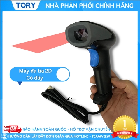 Máy quét đa tia 2D, quét mã vạch, mã QR có dây SINGPC 2623U TẶNG CHÂN ĐẾ. Hàng chính hãng, bảo hành 12 tháng
