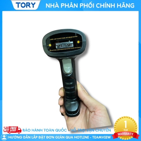 Máy quét đơn tia, quét mã vạch có dây SINGPC 1600U TẶNG CHÂN ĐẾ. Hàng chính hãng, bảo hành 12 tháng