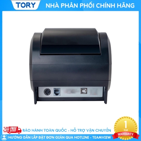 Máy in nhiệt, in bill hàng chính hãng Xprinter XP-K200W khổ 80mm, in điện thoại (kết nối USB + Wifi)
