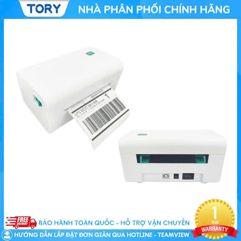 Máy in mã vạch, tem nhãn, decal, hàng chính hãng TPL TD-402S khổ 110mm (USB + Wifi + Bluetooth)