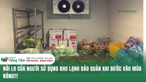 Nỗi lo của người sử dụng kho lạnh bảo quản khi bước vào mùa nóng