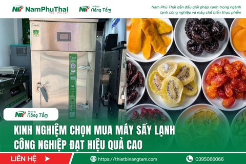 Kinh Nghiệm Chọn Mua Máy Sấy Lạnh Công Nghiệp Đạt Hiệu Quả Cao