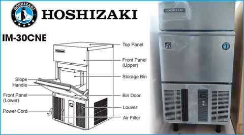MÁY LÀM ĐÁ VIÊN HOSHIZAKI IM-30CNE