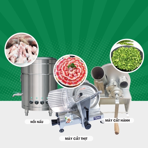 Combo thiết bị Nấu Phở/ Nấu Bún