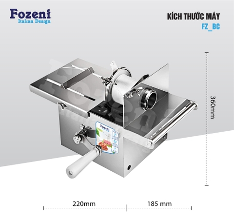 MÁY BUỘC CHỈ XÚC XÍCH THỦ CÔNG FOZENI model FZ-BC