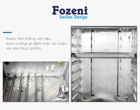 TỦ NẤU HẤP/ TỦ CƠM ĐA NĂNG FOZENI FZ-TH8 ĐIỀU KHIỂN 2 CHỨC NĂNG