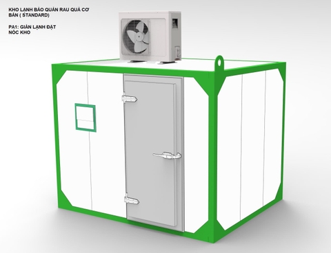 Kho Lạnh Bảo Quản Nông Sản Takudo Standard TK-KM 15