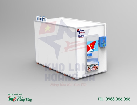 KHO LẠNH HOÀNG SA 40M3 - CẤP ĐÔNG HẢI SẢN