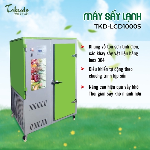 Máy sấy lạnh thông minh Takudo TKD-LCD1000S