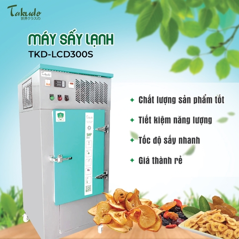 Máy sấy lạnh rau củ quả Takudo TKD-LCD300S