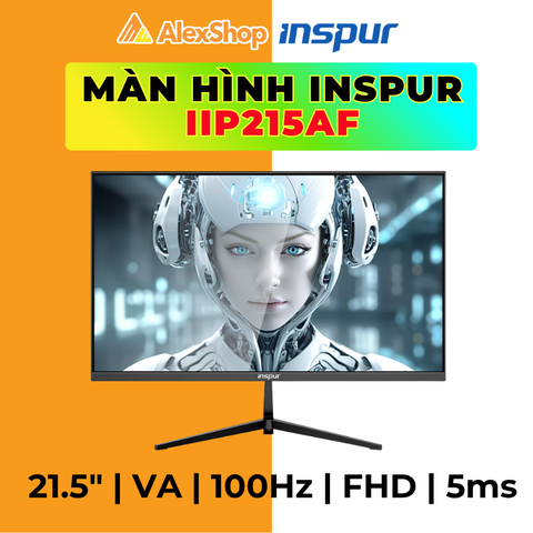 Màn hình văn phòng Inspur IIP215AF | 21.5 | VA | 100Hz | FHD | 5ms