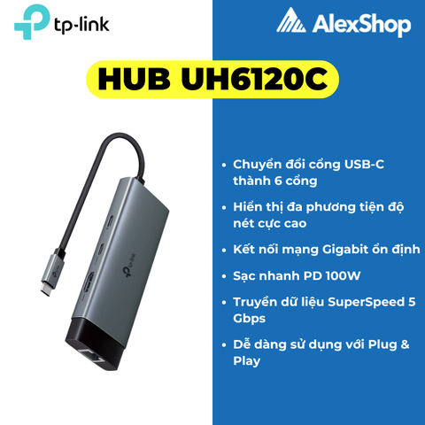 Hub 6 Cổng Type-C TP-Link UH6120C