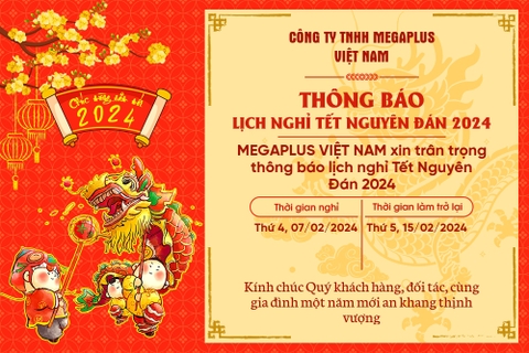 Thông báo nghỉ Tết Nguyên Đán 2024