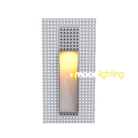 Đèn âm tường âm mặt sáng hình chữ nhật