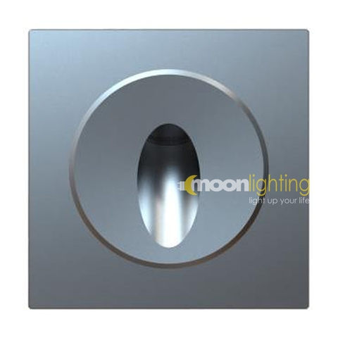 Đèn âm tường bậc cầu thang mặt tròn tia sáng