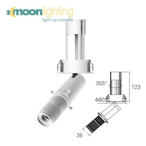Đèn Spotlight Light Cutting Series MG-LS3005R70-QG