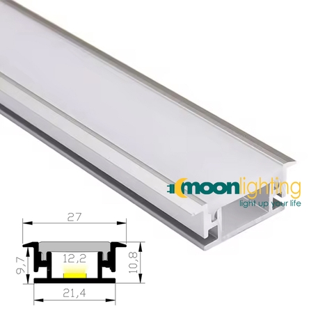 Thanh nhôm âm sàn Profile MGA-201