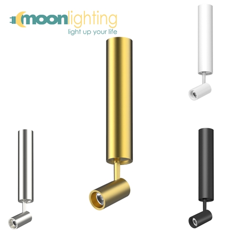 Đèn Spotlight ống bơ dài treo thả trần Chuck Series