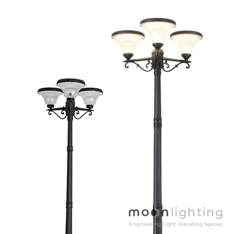 Đèn Cột Sân Vườn Năng Lượng Mặt Trời MG-SL019