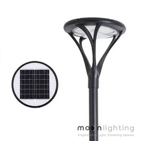 Đèn Cột Sân Vườn Solar MG-SL005