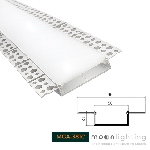 Đèn Thanh Nhôm Profile Âm Trần MGA-381C