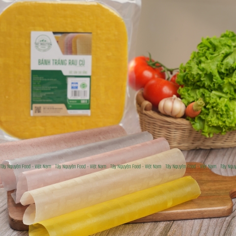 Sáng tạo món bánh cuốn cuốn hấp từ bánh tráng rau củ của Tây Nguyên Food - Việt Nam