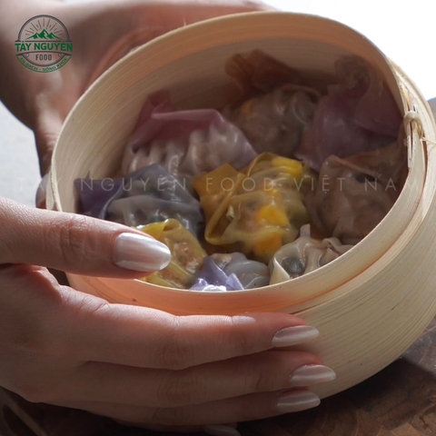 Há cảo hấp từ bánh tráng rau củ - Tây Nguyên Food - Việt Nam