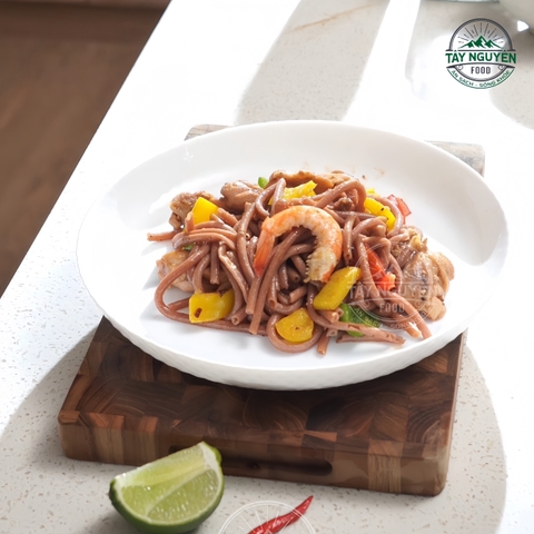 Bánh canh gạo lứt xào - Tây Nguyên Food - Việt Nam